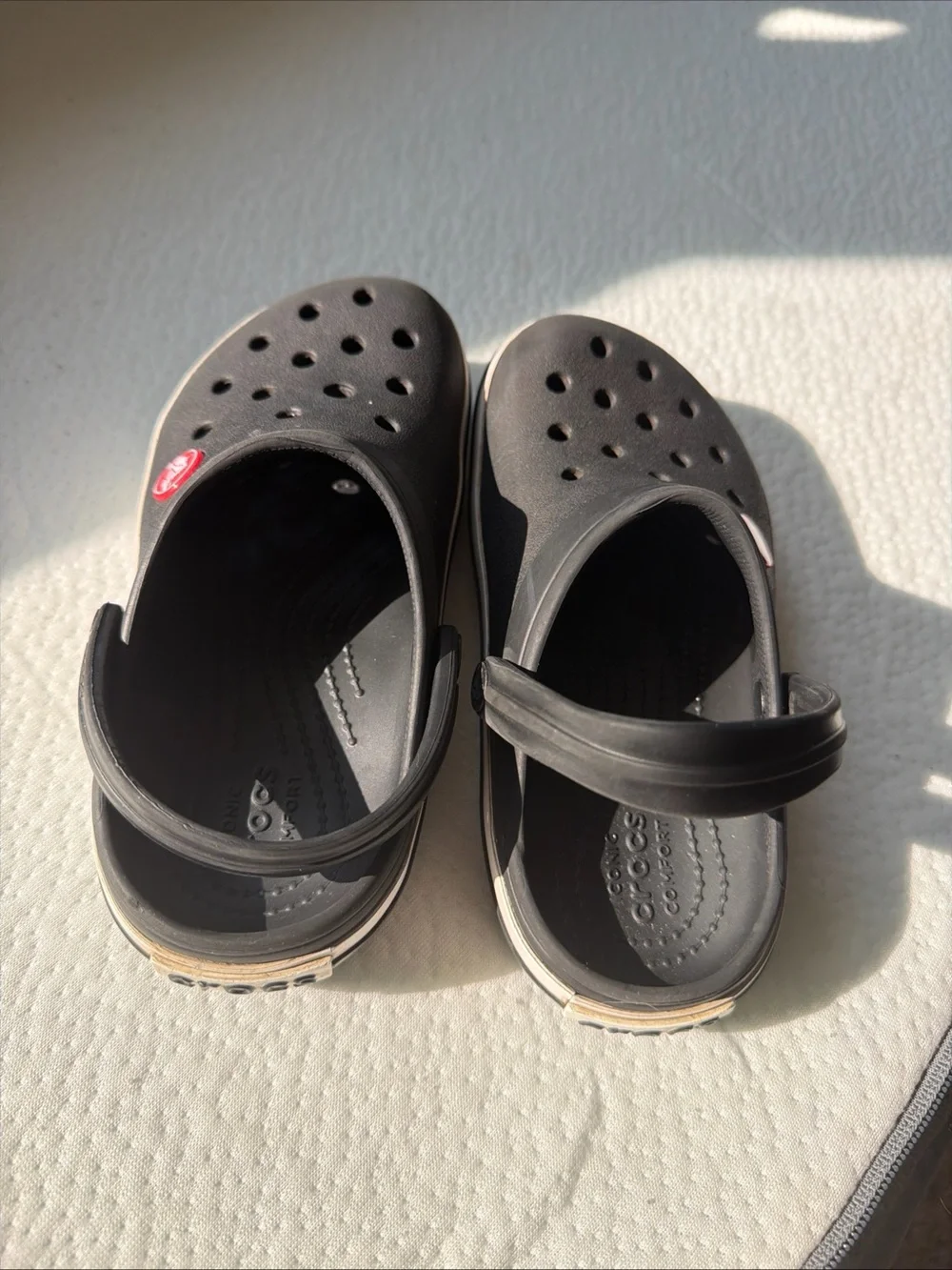 Crocs Kids Classic Clog in Black Size C 12